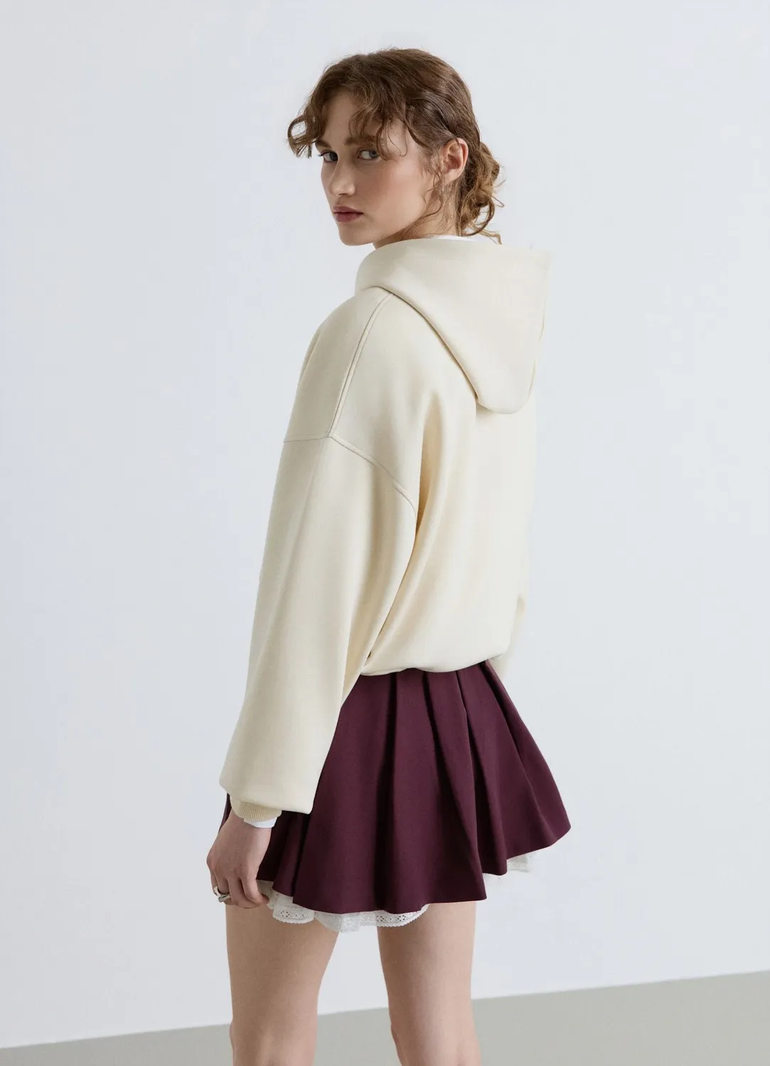 Calliope Sweat Capuche Femme Inscription Balloon Regular