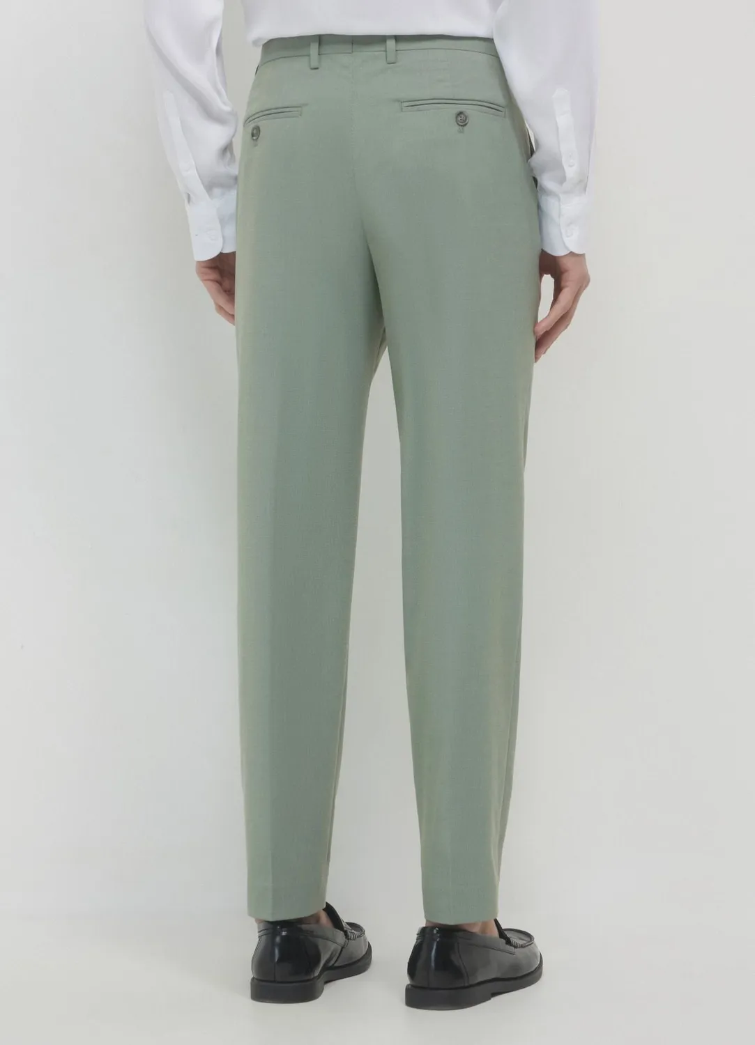 Calliope pantalon homme uni regular zip poches