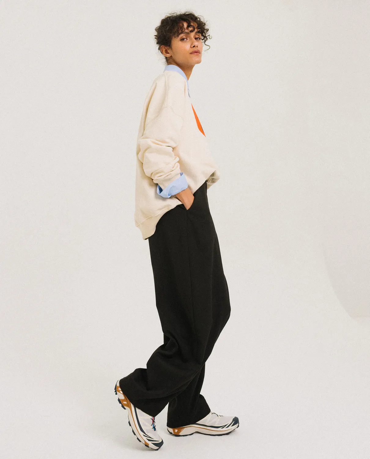 TINSELS FANFAN ANDREW sweat molleton coton loose