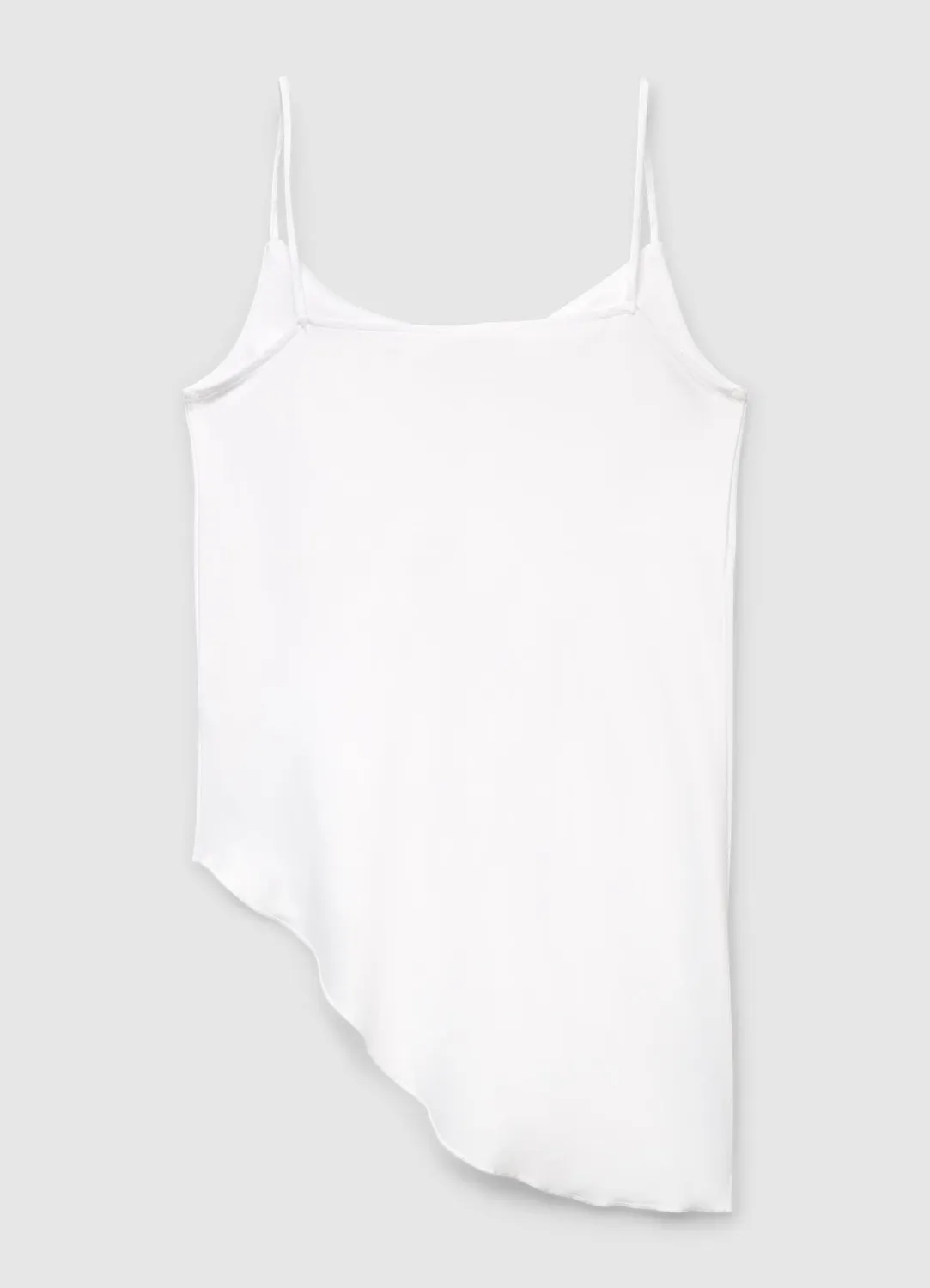 Calliope Top Lungo Asimmetrico top femme satin