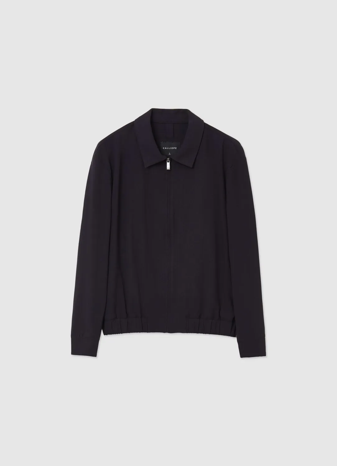 Calliope Bomber col chemise homme veste unie