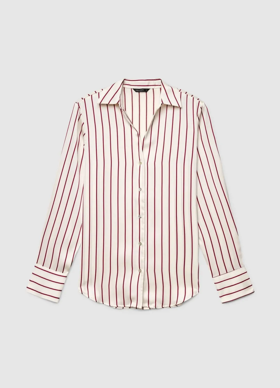 Calliope chemise femme à rayures verticales