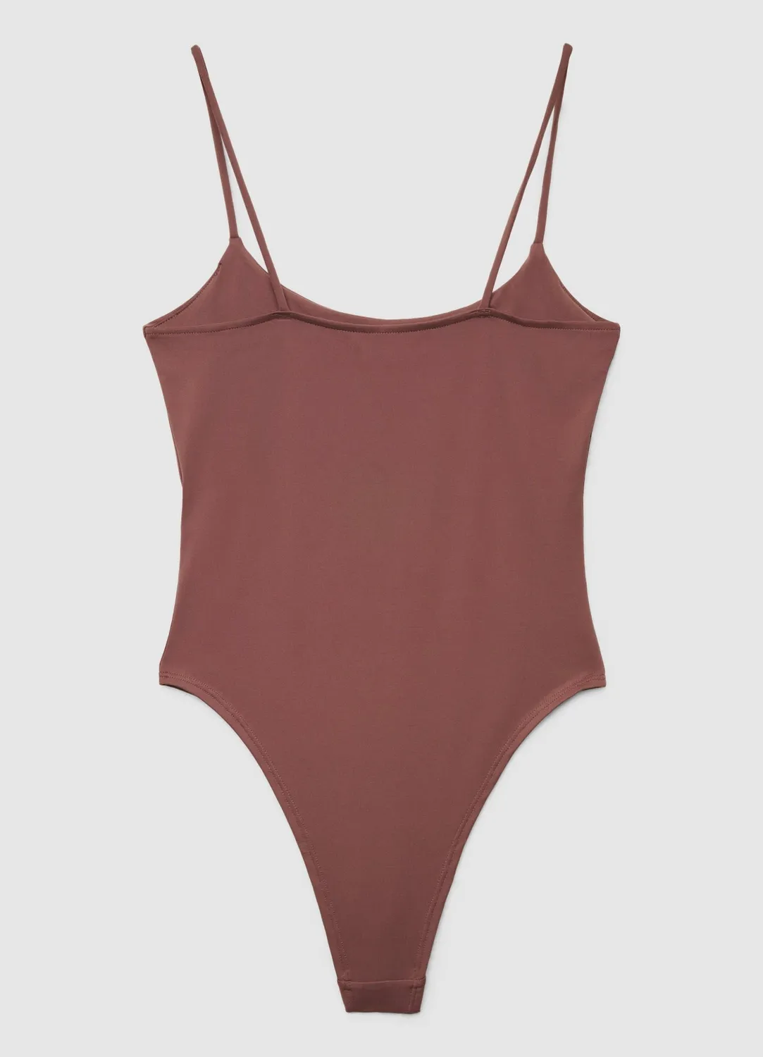 Calliope body bretelles fines femme uni ajusté
