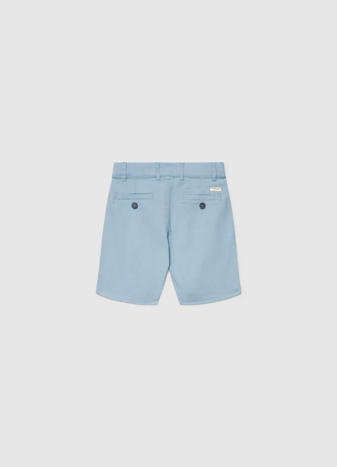 Calliope short chino garçon 8-9 ans uni classique