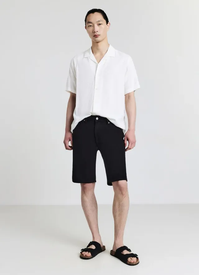 Calliope chemise bowling homme jacquard coton