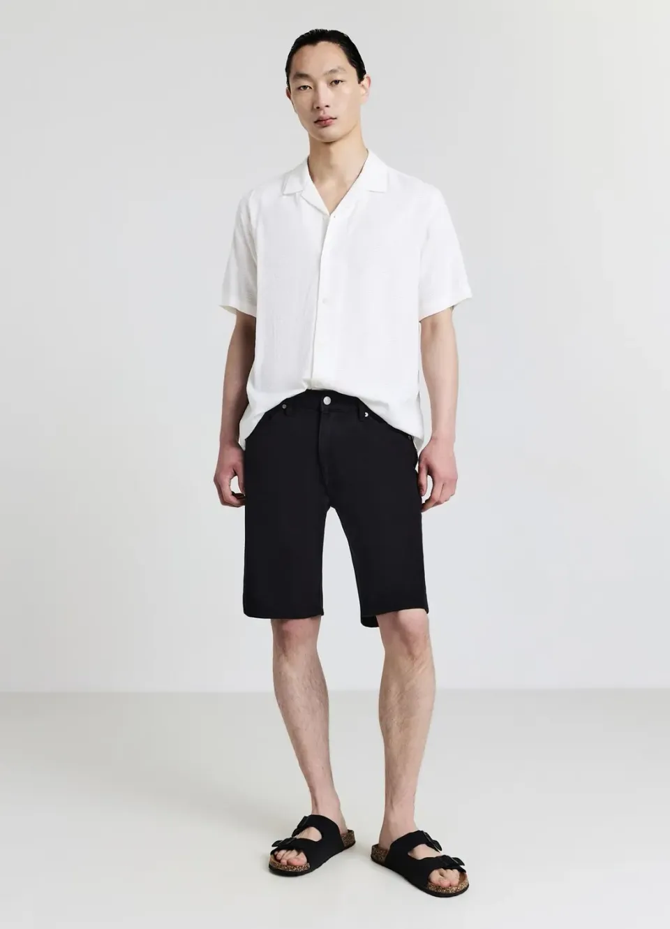 Calliope chemise bowling homme jacquard coton