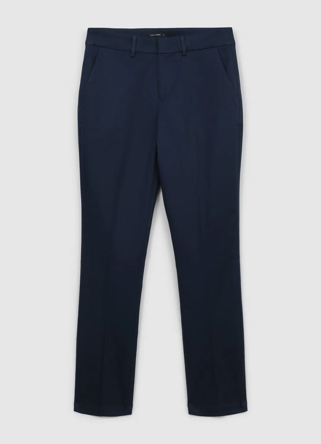 Calliope rasatello pantalon femme uni classique