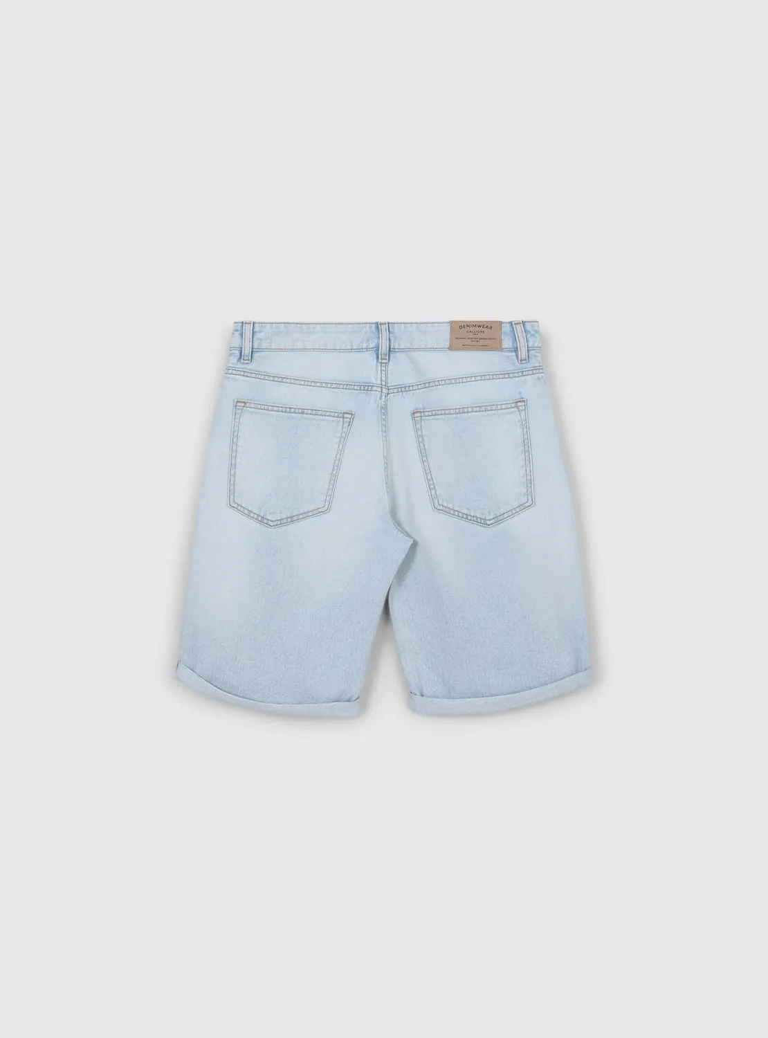 Calliope Short Denim Délavé short homme regular