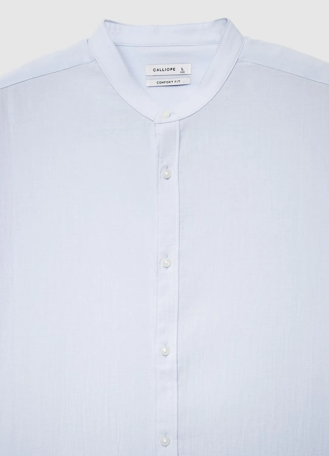 Calliope Chemise Coréenne Homme Manches Longues