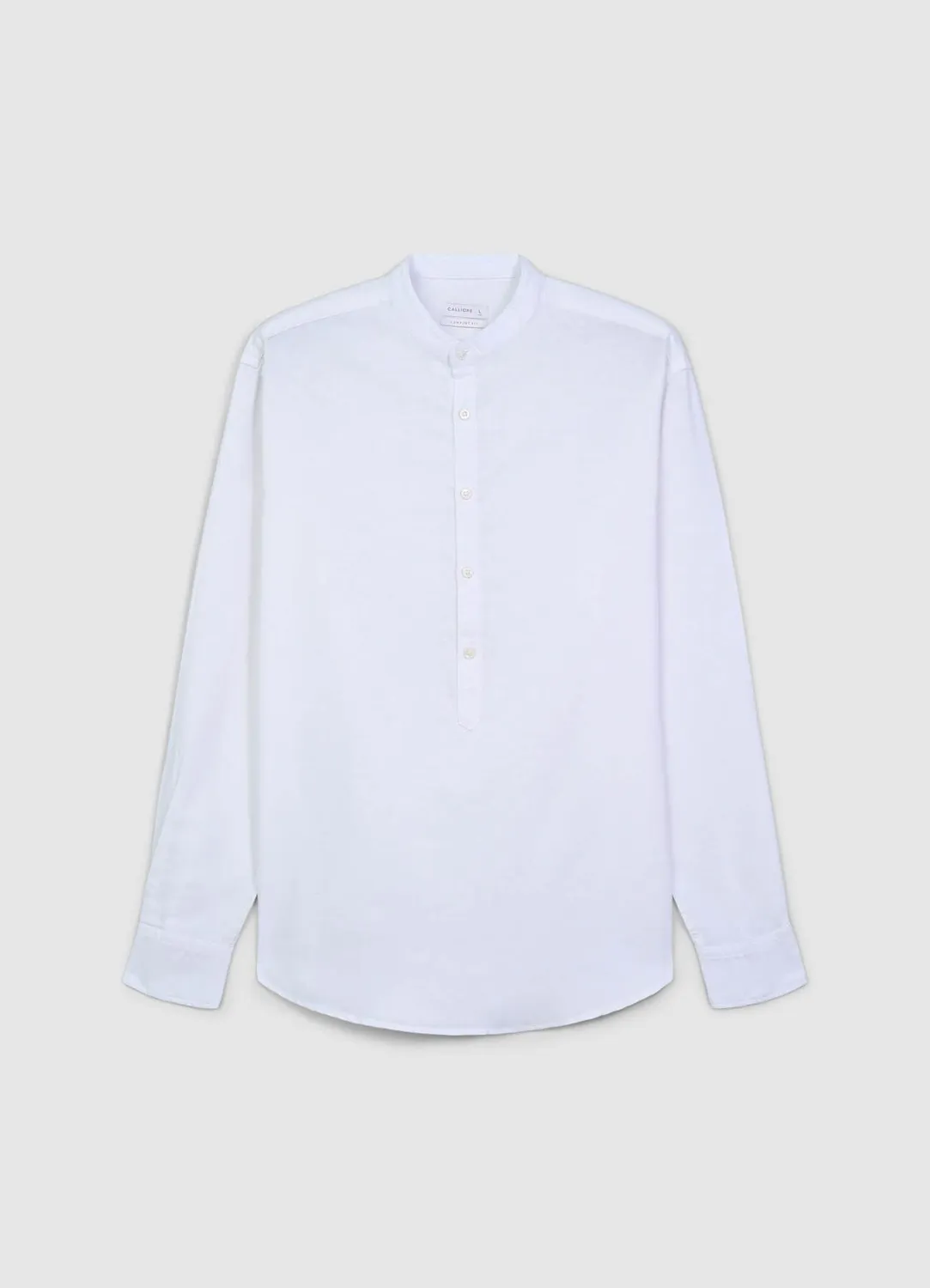 Calliope chemise col coréen homme taille L coton lin