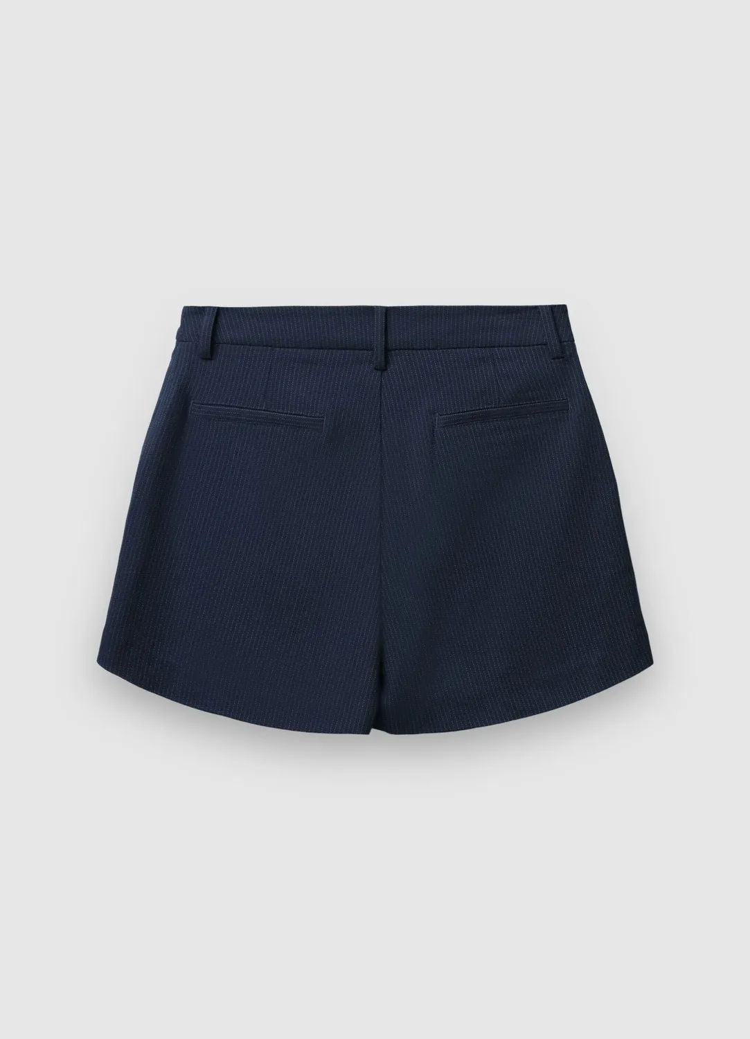 Calliope short à pinces femme rayé bureau