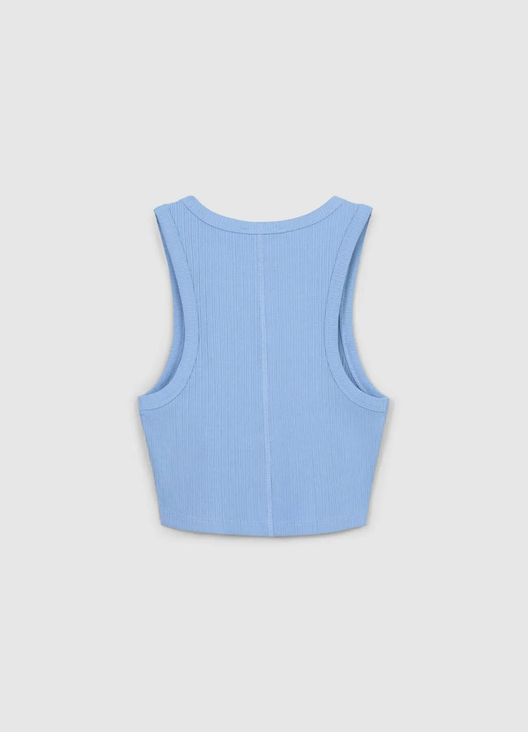 Calliope top dos nageur côtelé coton femme