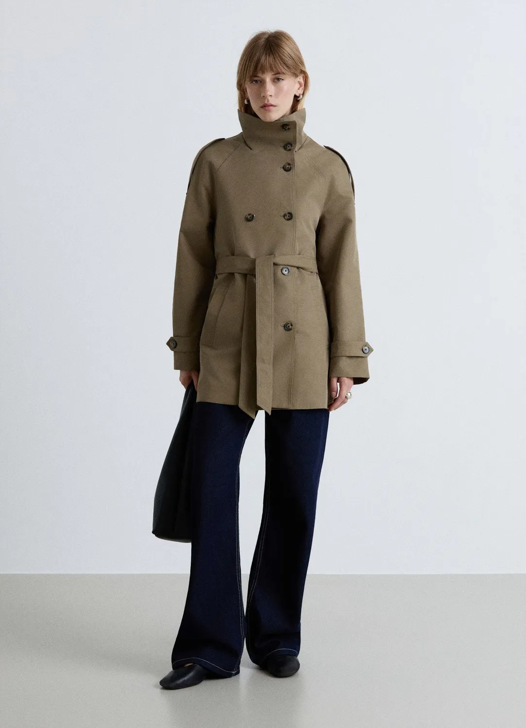 Calliope trench double boutonnage femme ceinturé