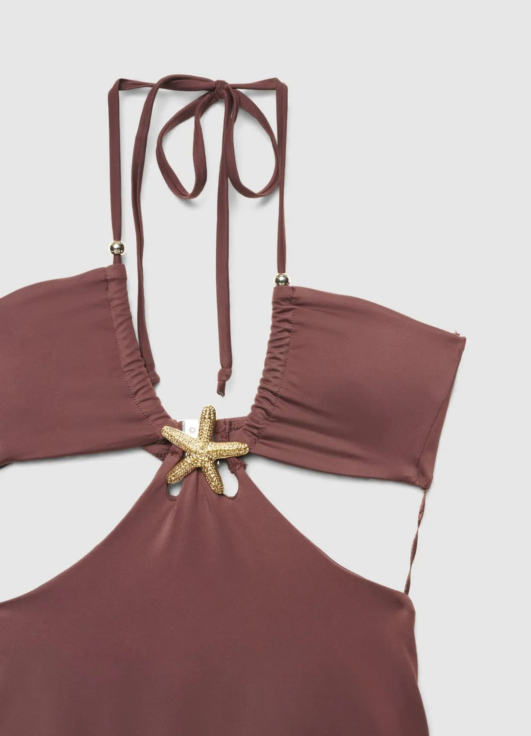 Calliope maillot une piece cut-out etoile femme
