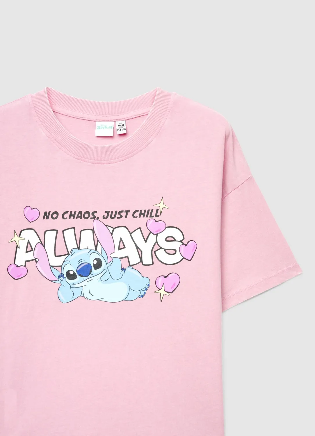 Calliope T-Shirt Stitch Disney Fille Manches Courtes