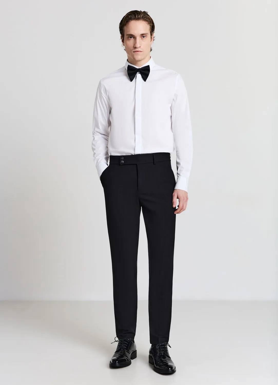 Calliope chemise homme boutons cachés slim