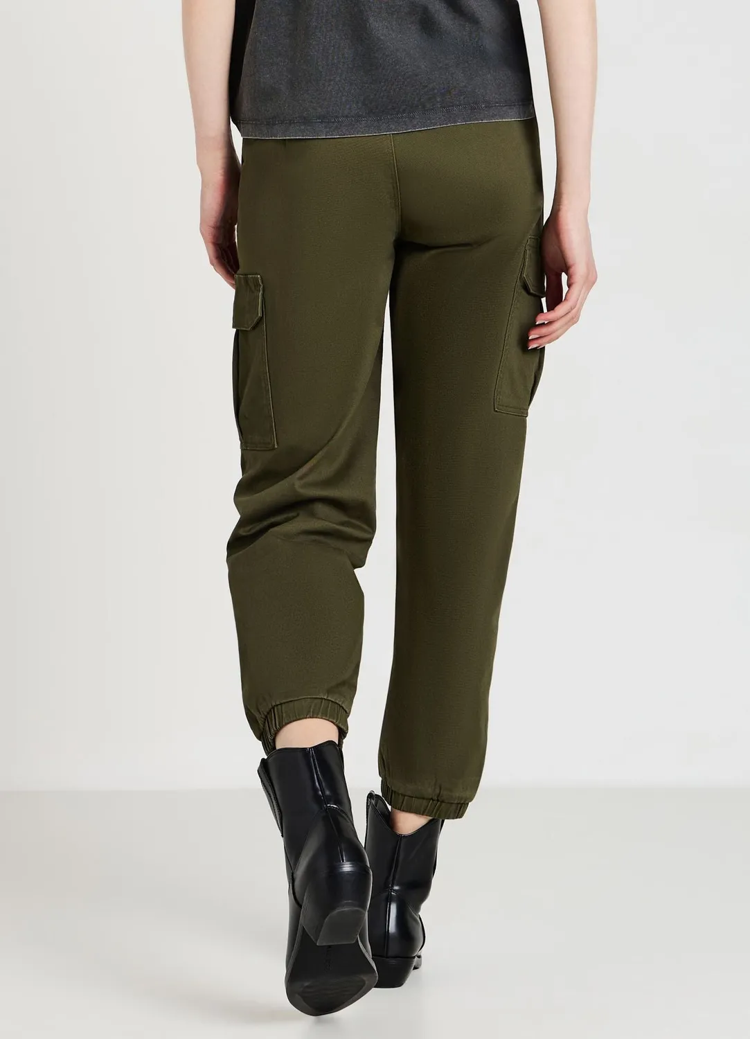 Calliope pantalon cargo coton femme poches
