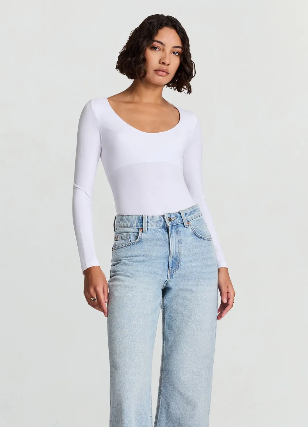 Calliope body femme manches longues col rond