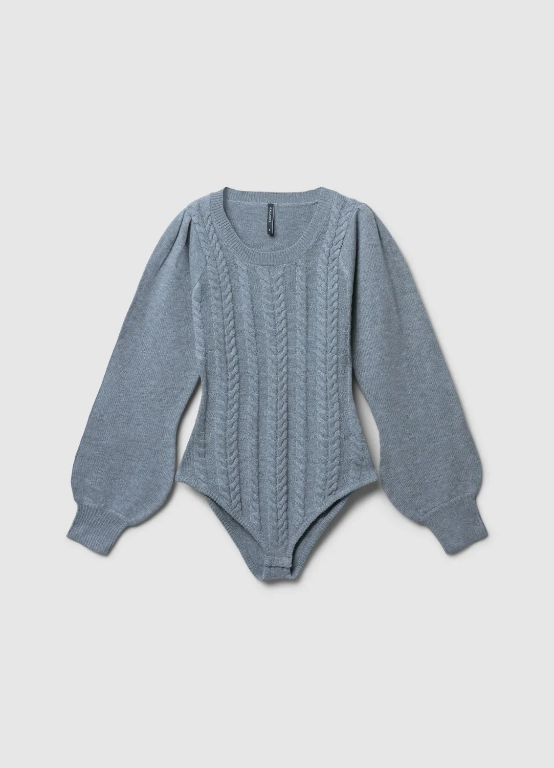 Calliope Body maille torsades femme col rond