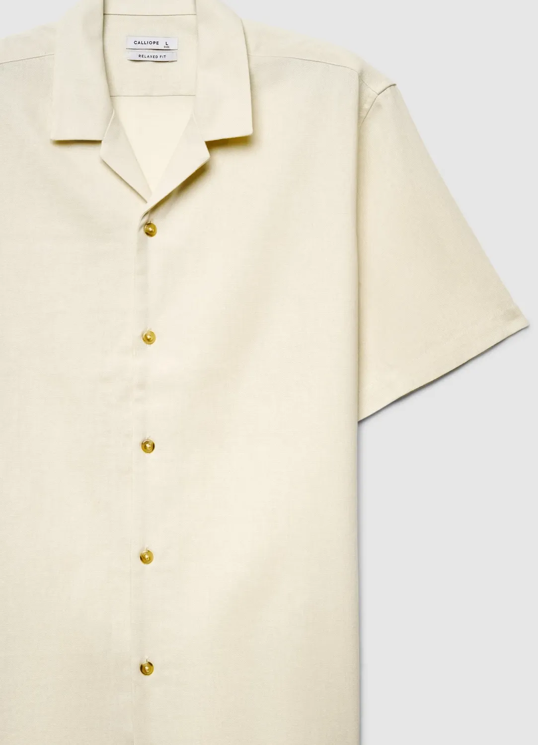 Calliope Camicia bowling chemise homme misto lino