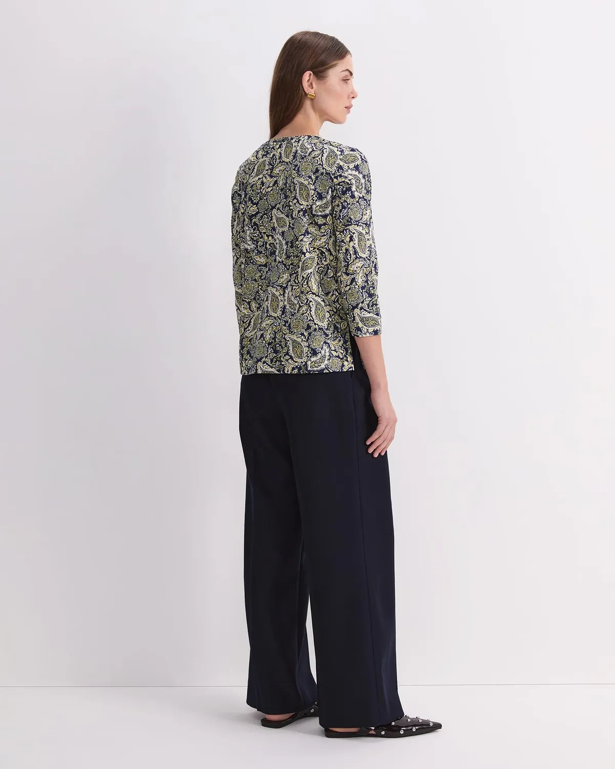 Sportscraft Paisley Mercerised 120987 t-shirt coton femme