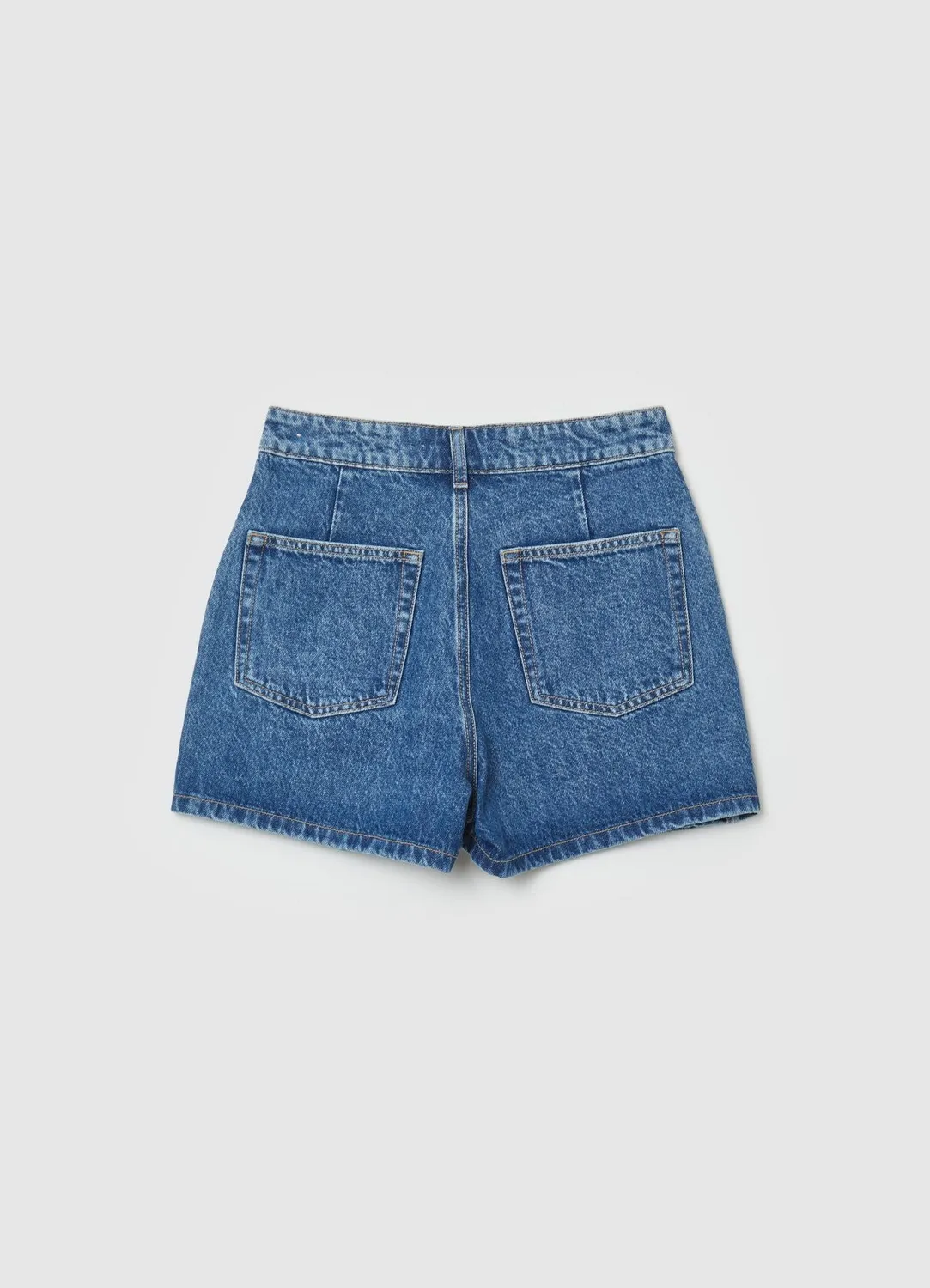Calliope jupe-short denim femme boutons coton taille 42