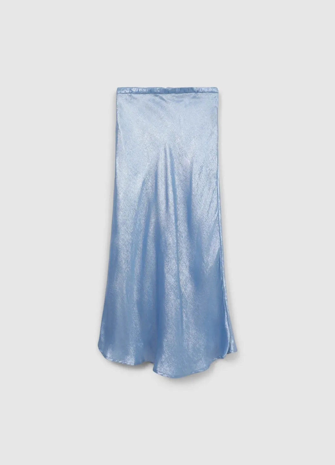 Calliope jupe midi cangiante femme taille élastique