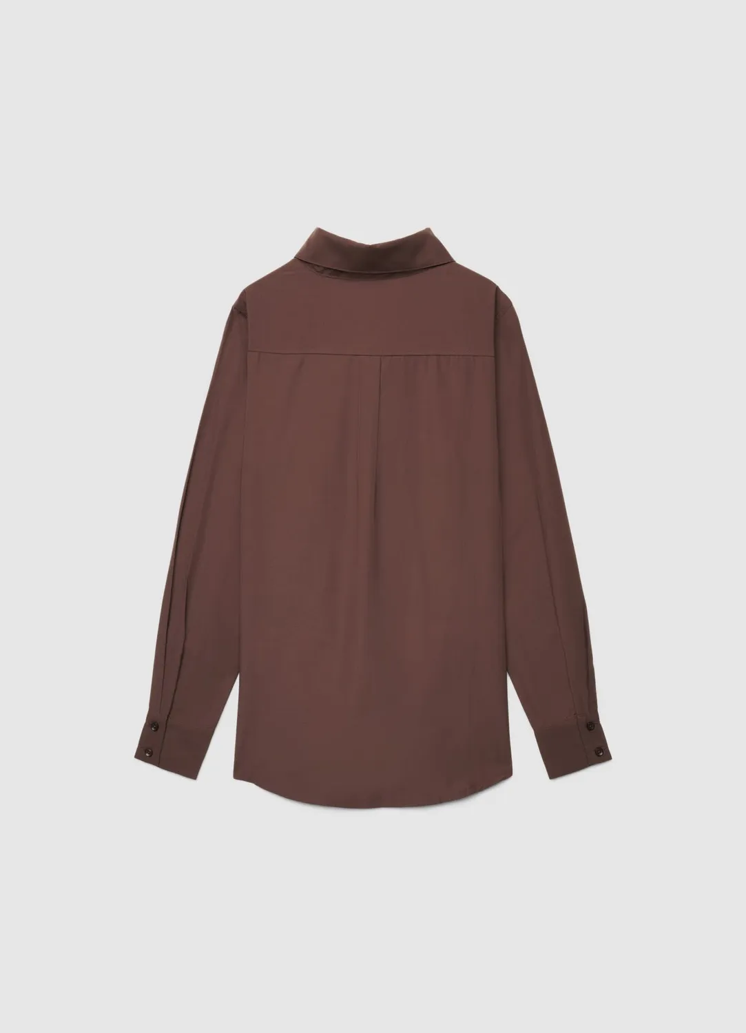 Calliope chemise lavallière boutonnée chemise femme unie