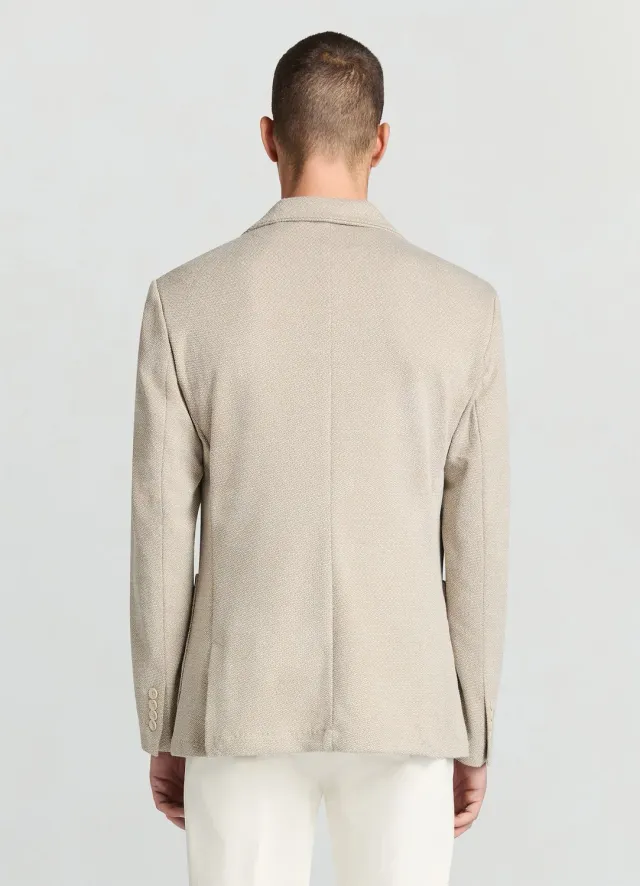 Calliope blazer jacquard monopetto homme 2 boutons