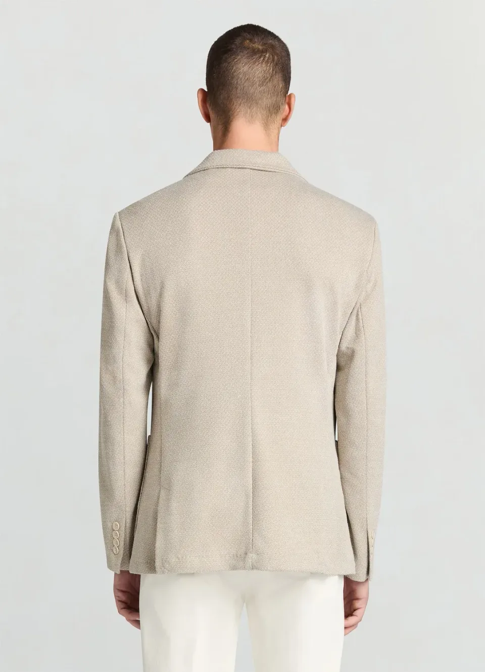 Calliope blazer jacquard monopetto homme 2 boutons