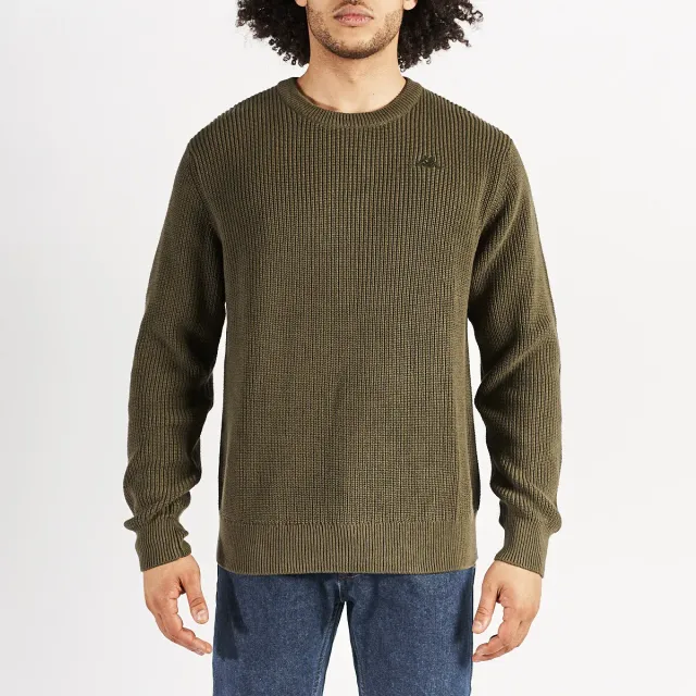 Robe di Kappa Verl pull vert unisexe coton