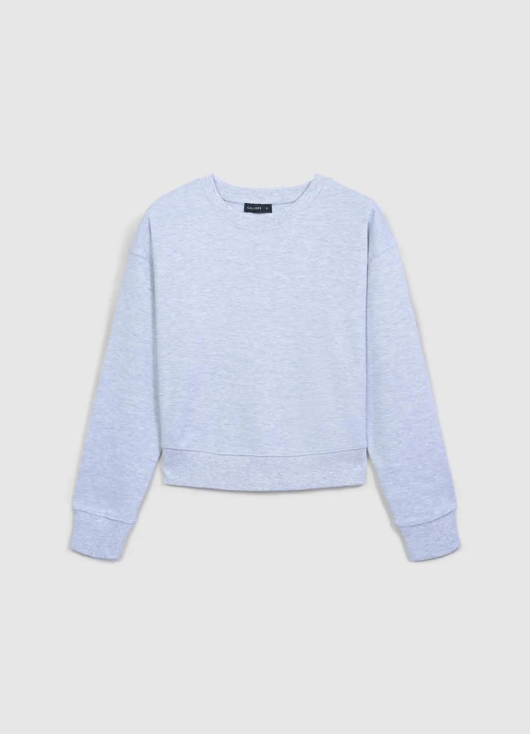 Calliope sweat col rond femme basic uni XS-3XL