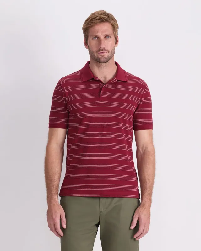 Sportscraft SC Stripe polo piqué coton homme rayé