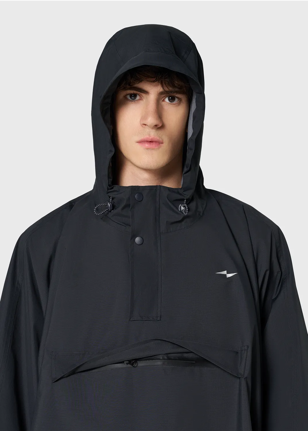 Saint James Kyodeau x Avnier cape imperméable noir