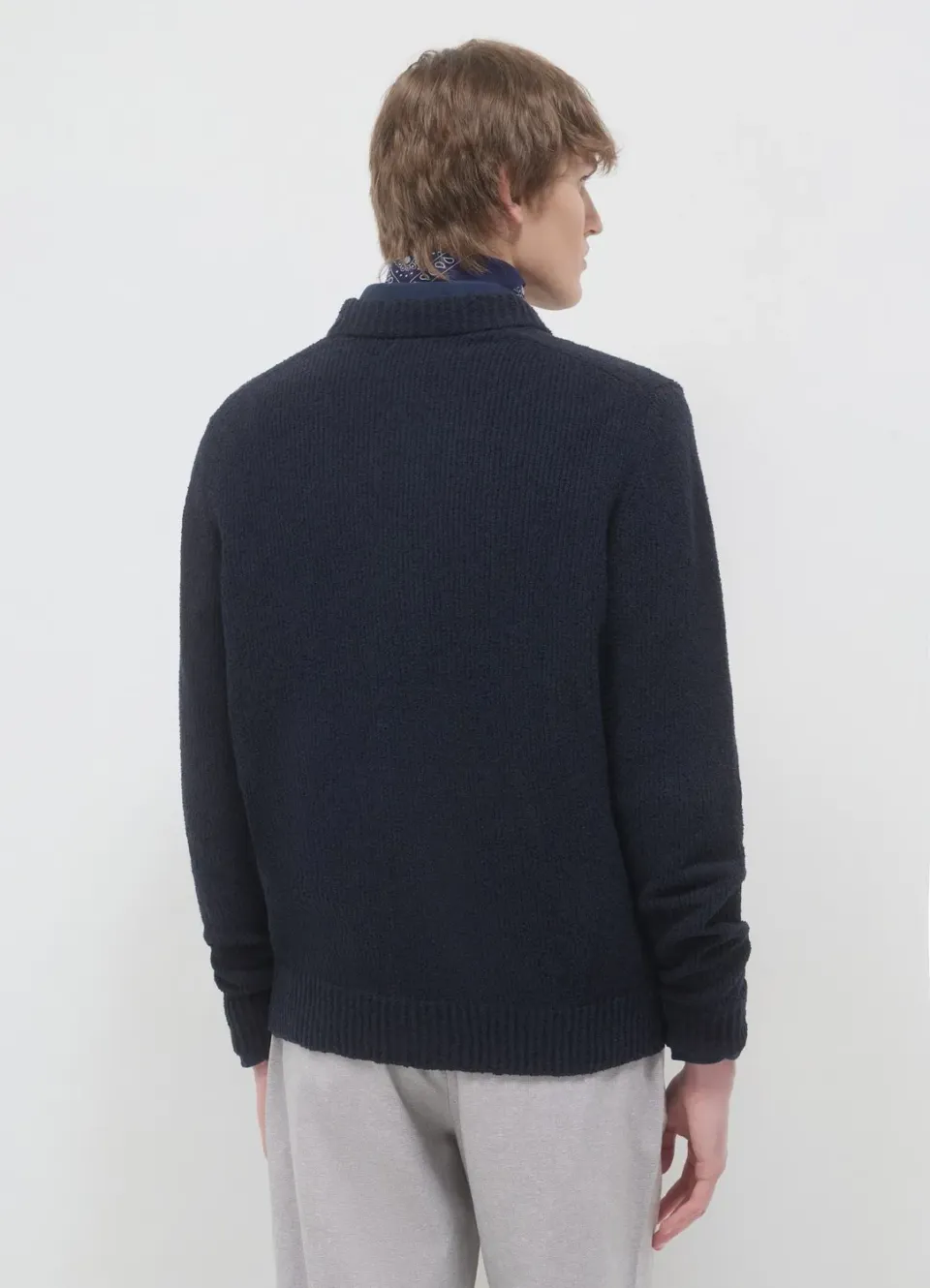Calliope cardigan coton homme boutonné regular