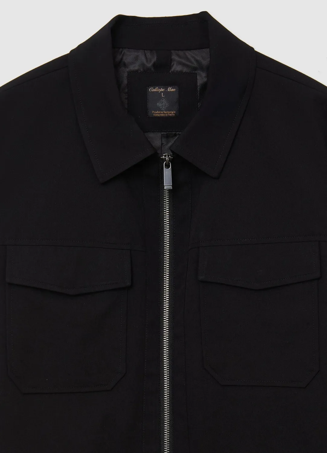 Calliope veste légère zip homme poches poitrine