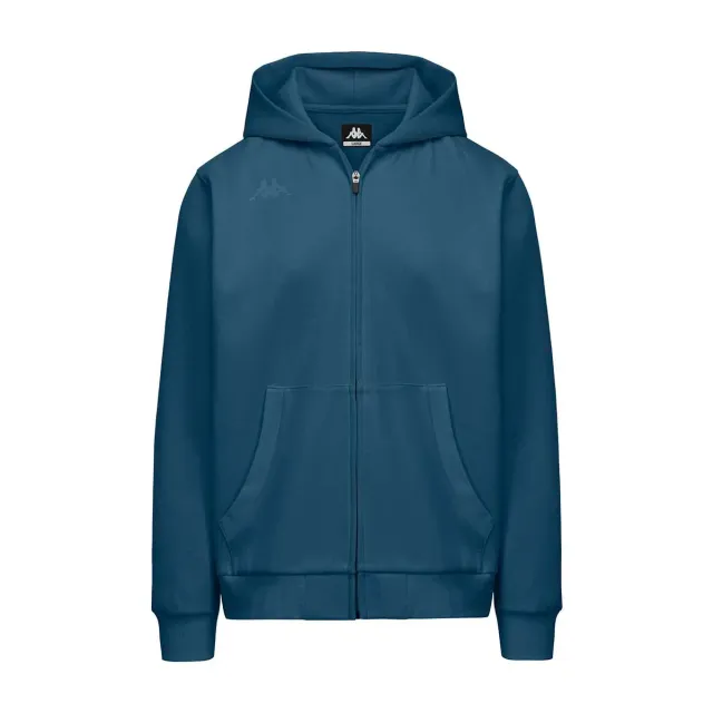 Kappa Ivory sweat capuche bleu homme