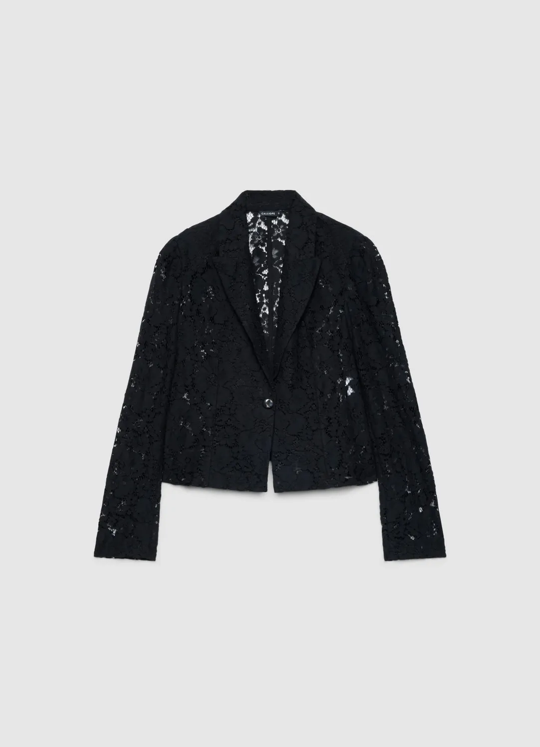 Calliope veste courte dentelle fleurie femme