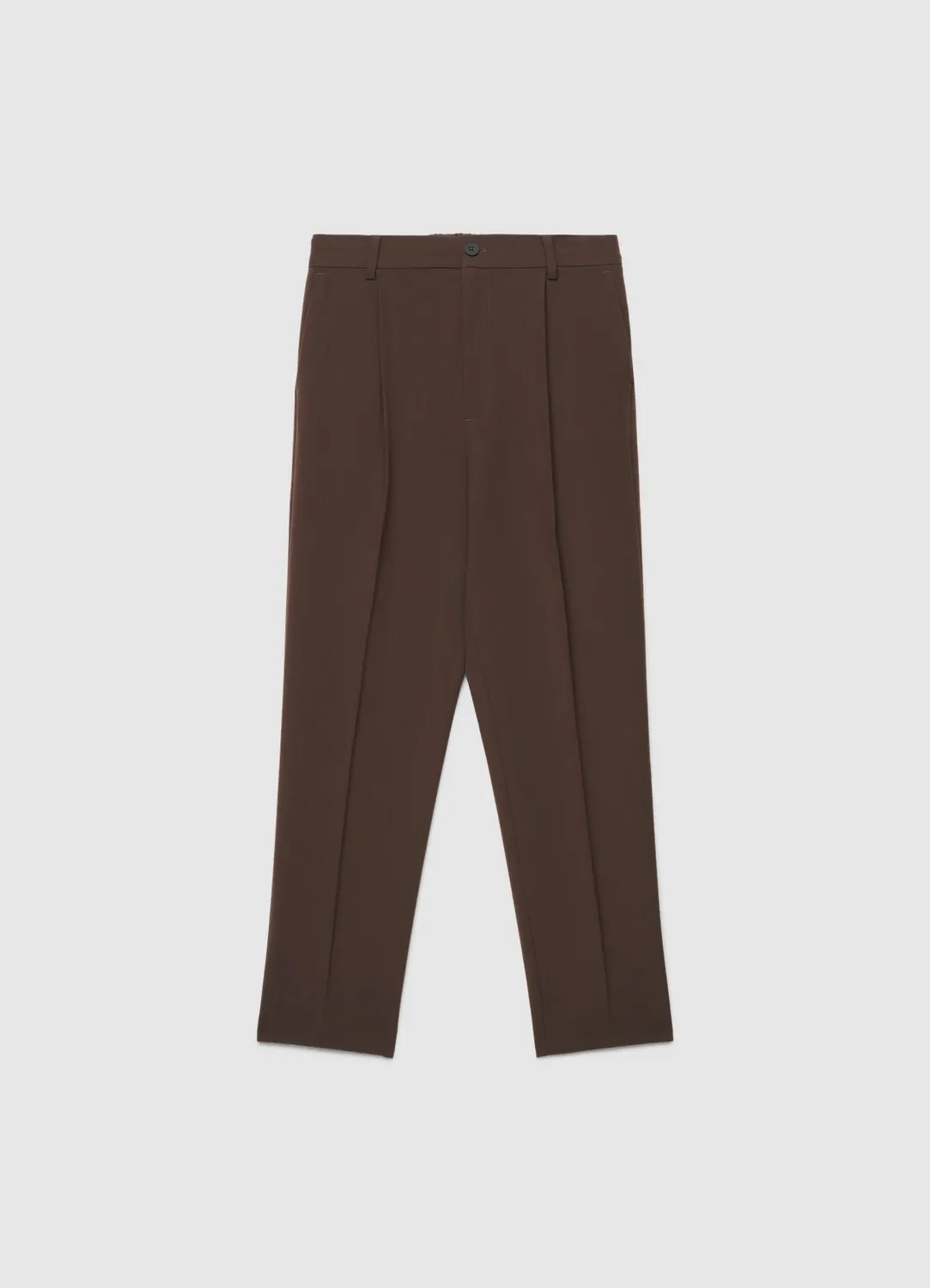 Calliope Pantaloni pantalon femme pinces droit uni