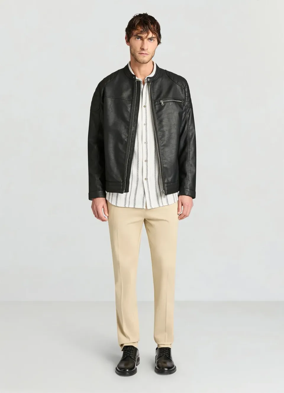 Calliope pantalon chino slim homme taille élastique