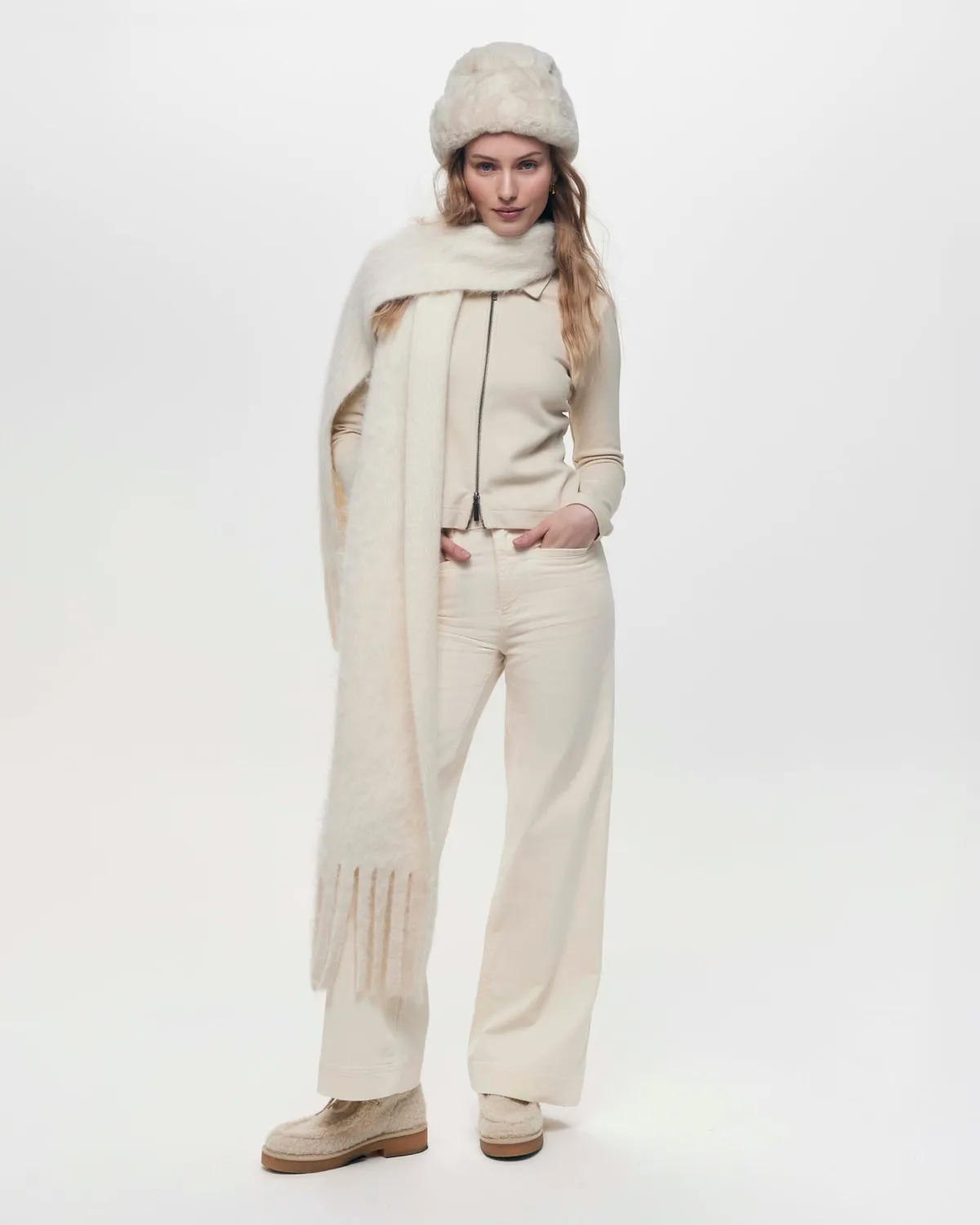 Sportscraft Haut Zippé Femme Manches Longues Ajusté Mi-Hanches