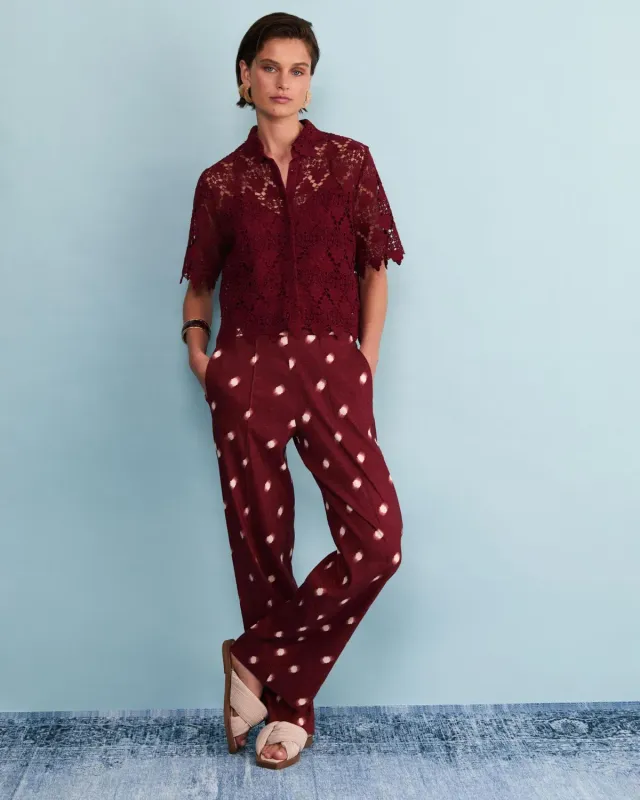 Sportscraft Rosa Spot Pantalon à pois femme