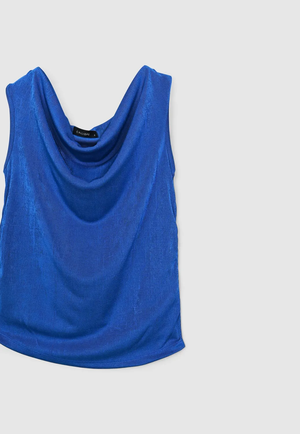 Calliope top châle uni femme coupe regular