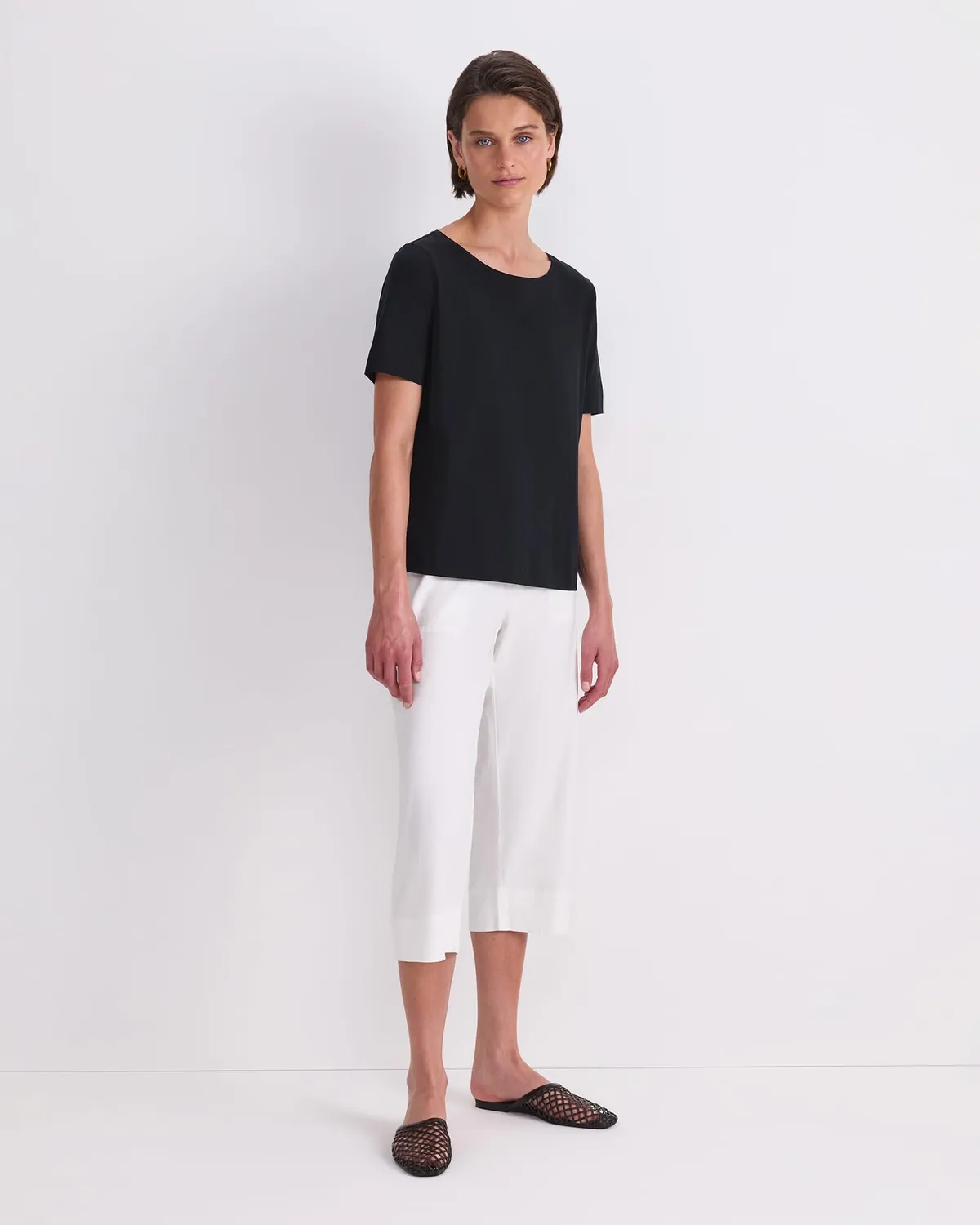 Sportscraft Mercerised t-shirt coton manches courtes