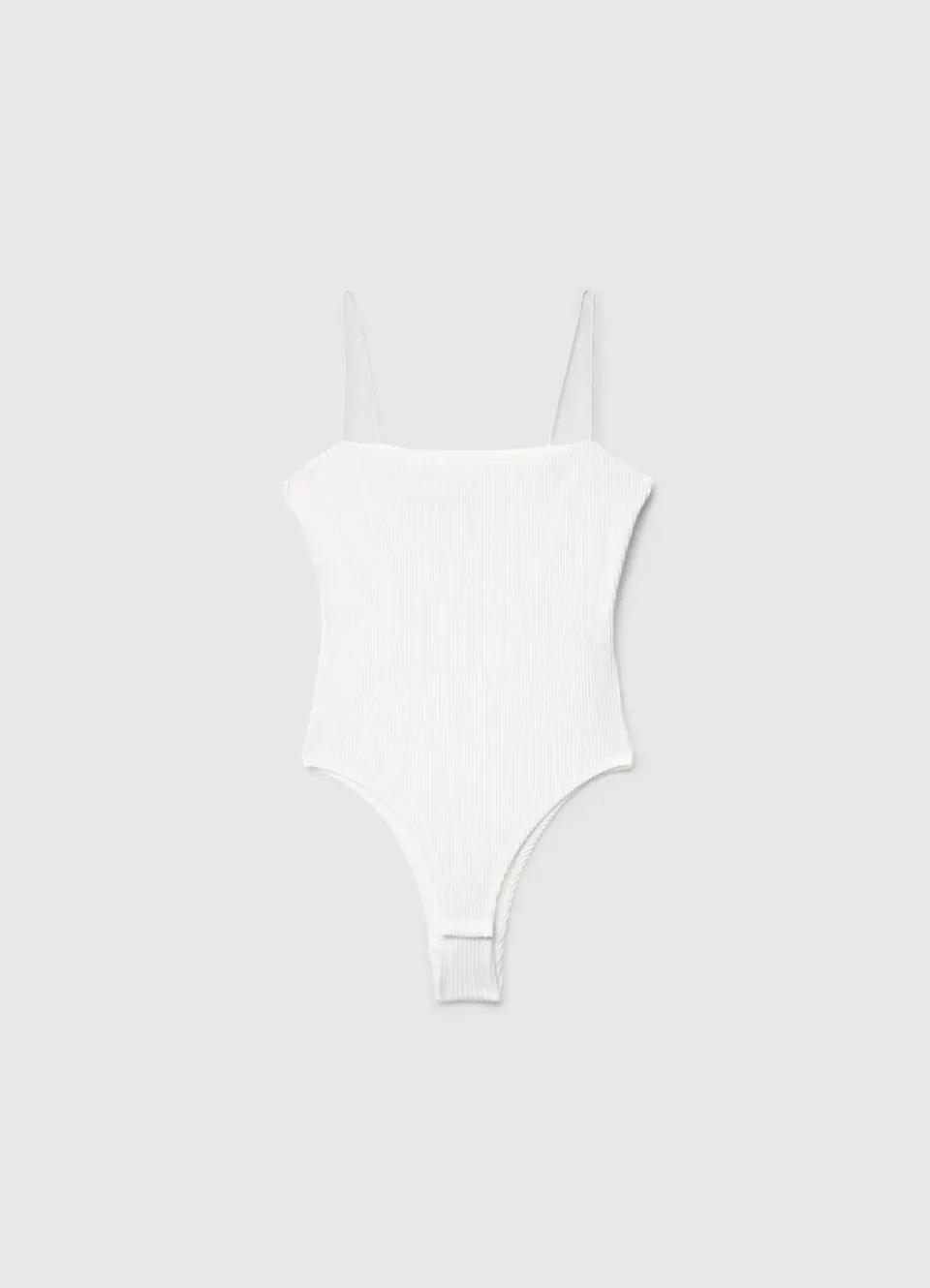 Calliope Body Côtelé Femme Bretelles Fines Uni