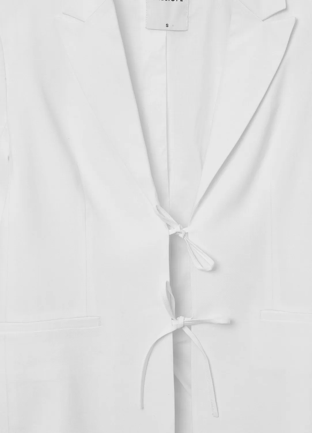Calliope veste blazer a lacets monopetto femme