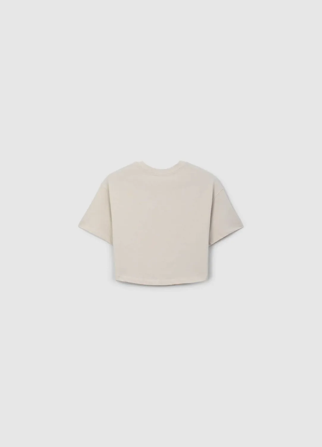 Calliope t-shirt crop coton femme