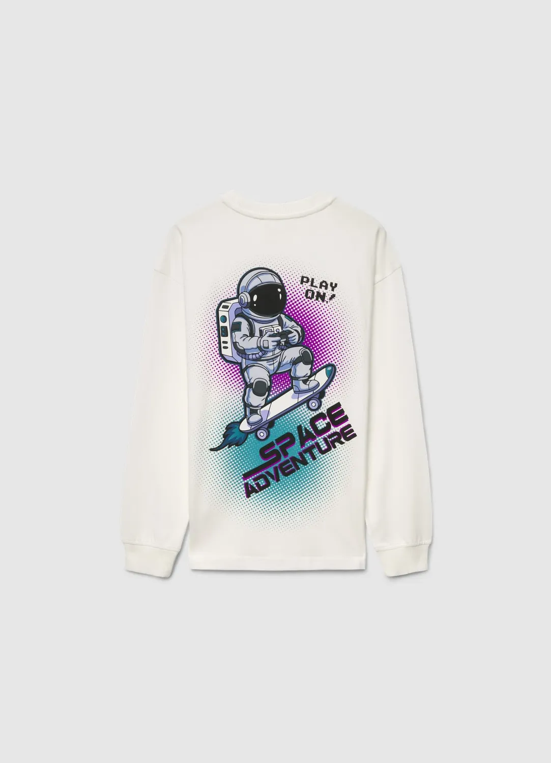 Calliope t-shirt manches longues astronaute garçon