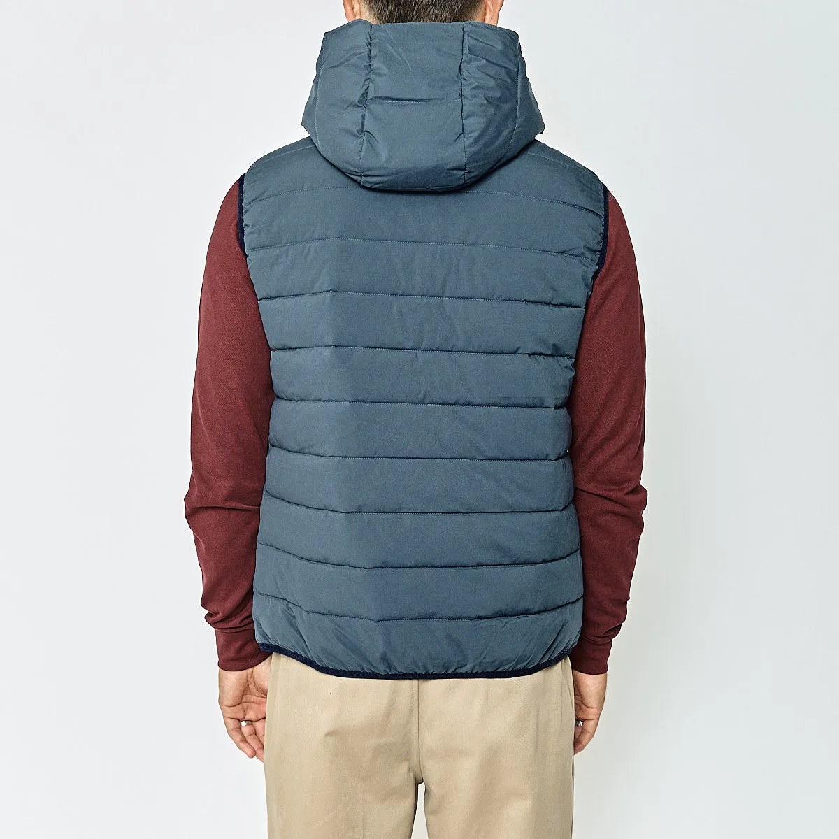 Robe di Kappa Chico doudoune sans manches gris unisexe