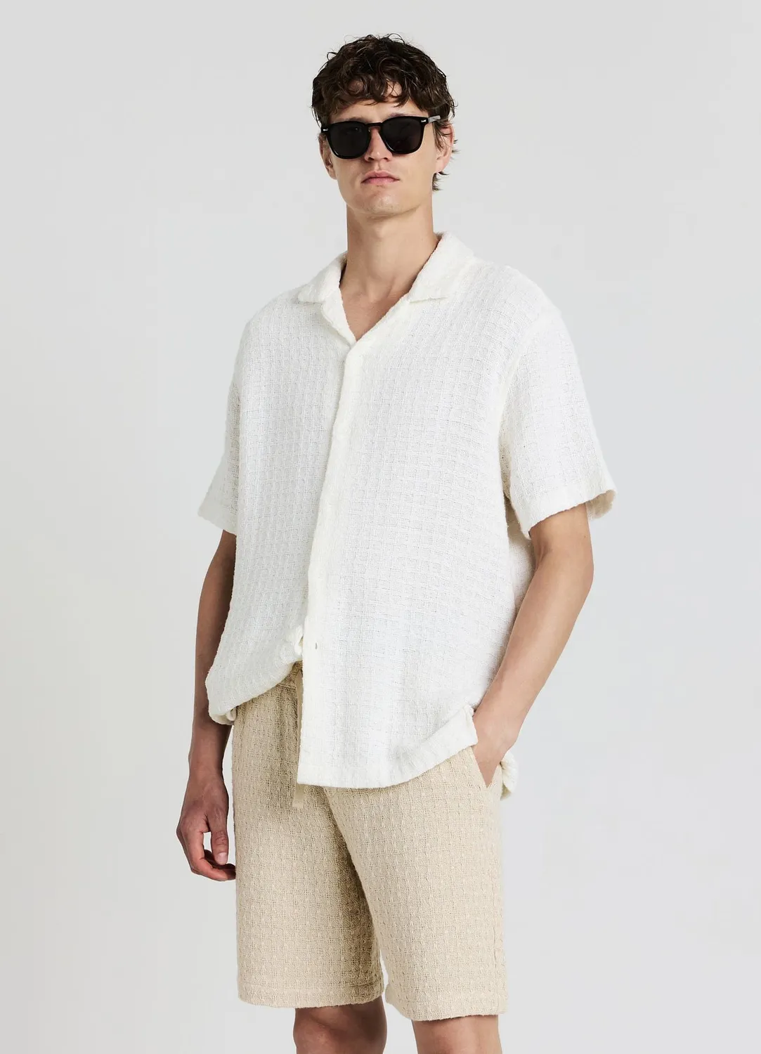 Calliope short jogging homme taille L coton poches